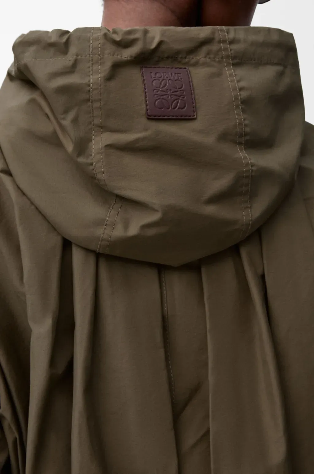 Hooded Jacket In Cotton Blend