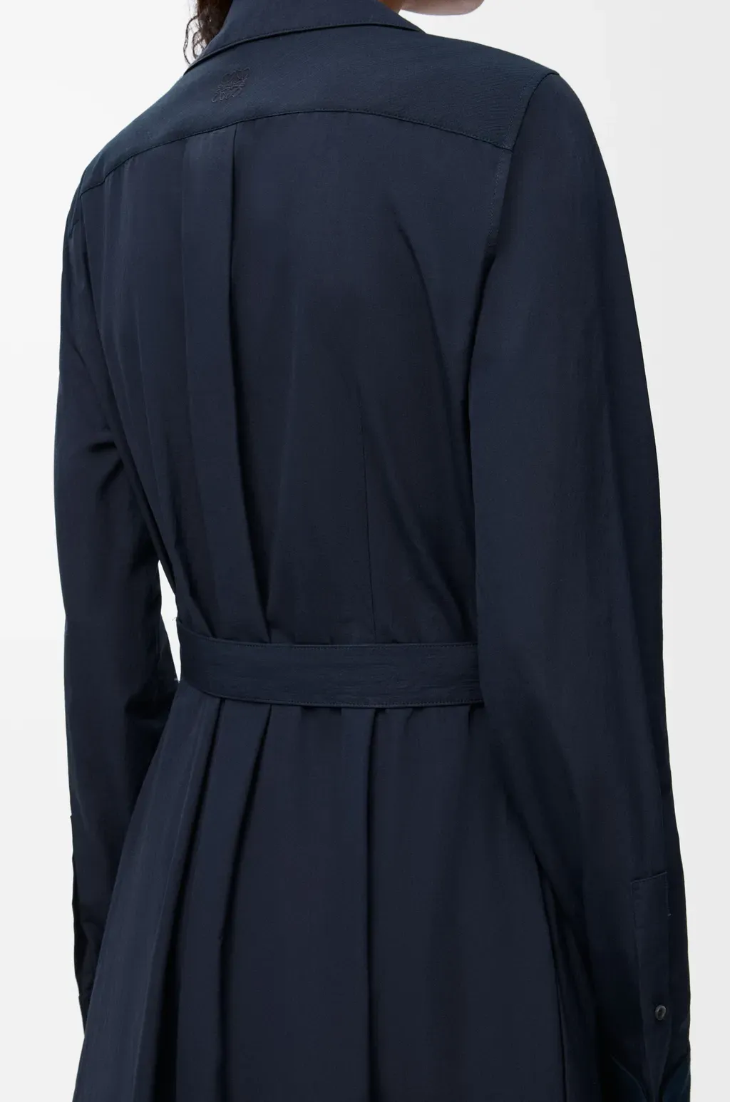 Draped Dress In Cotton