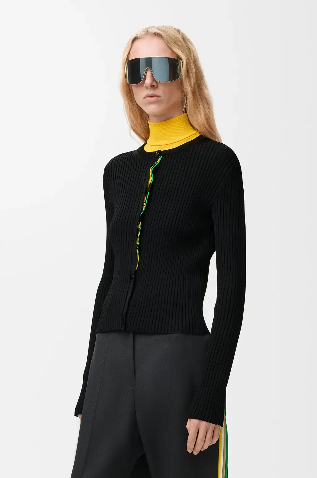 Cardigan In Viscose Blend