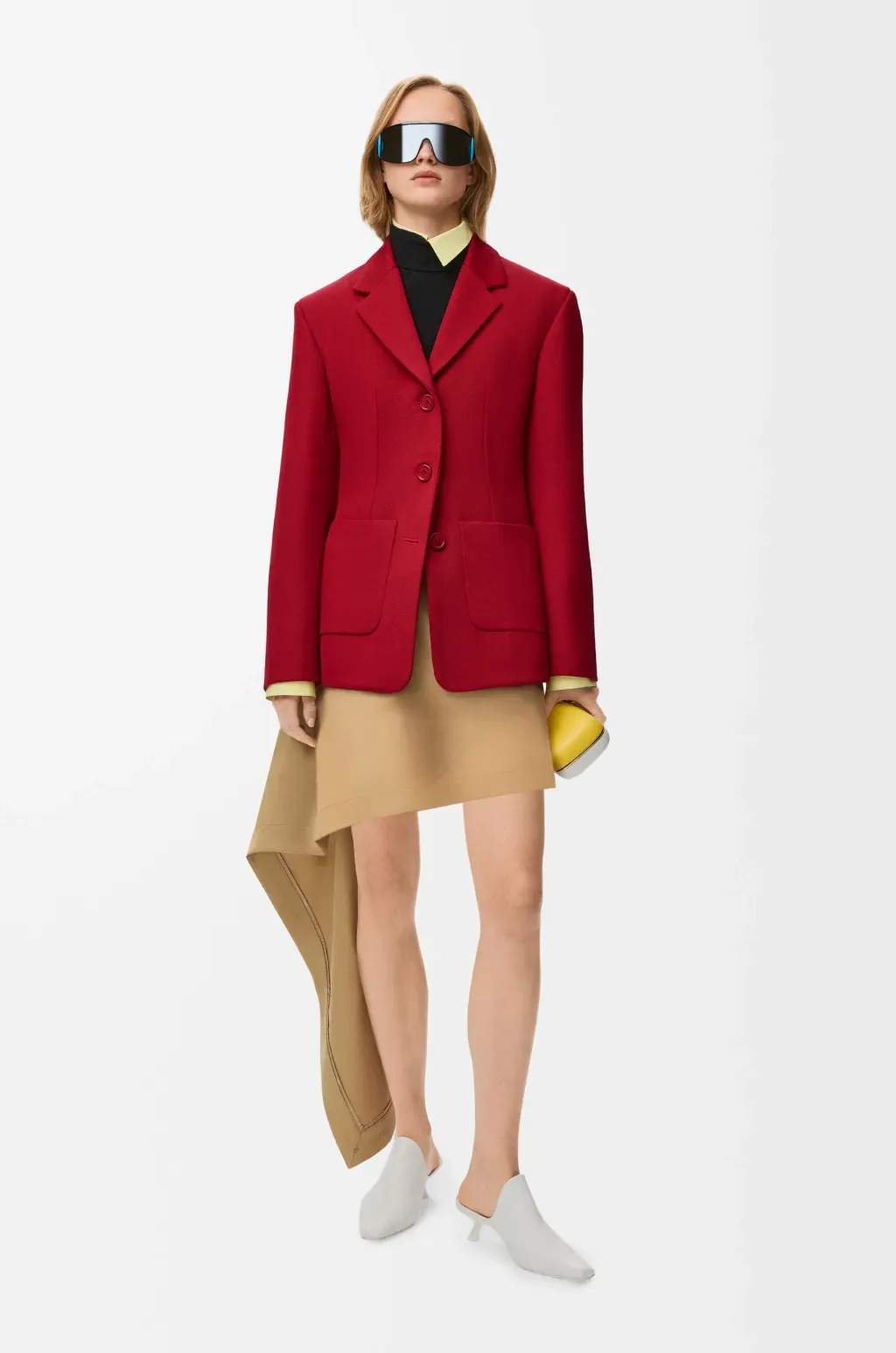 Skirt In Cotton And Silk