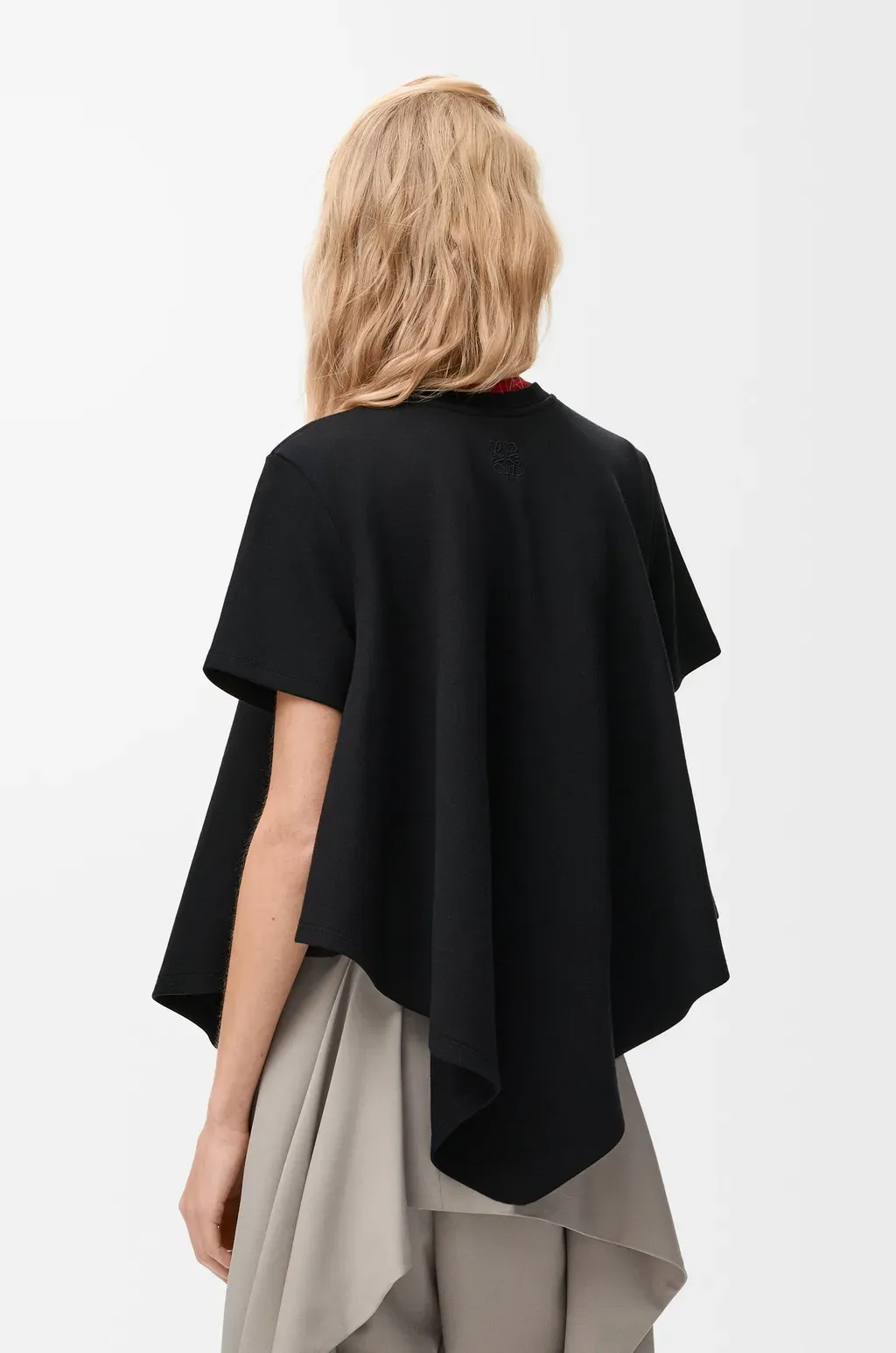 Cape T-Shirt In Cotton Blend