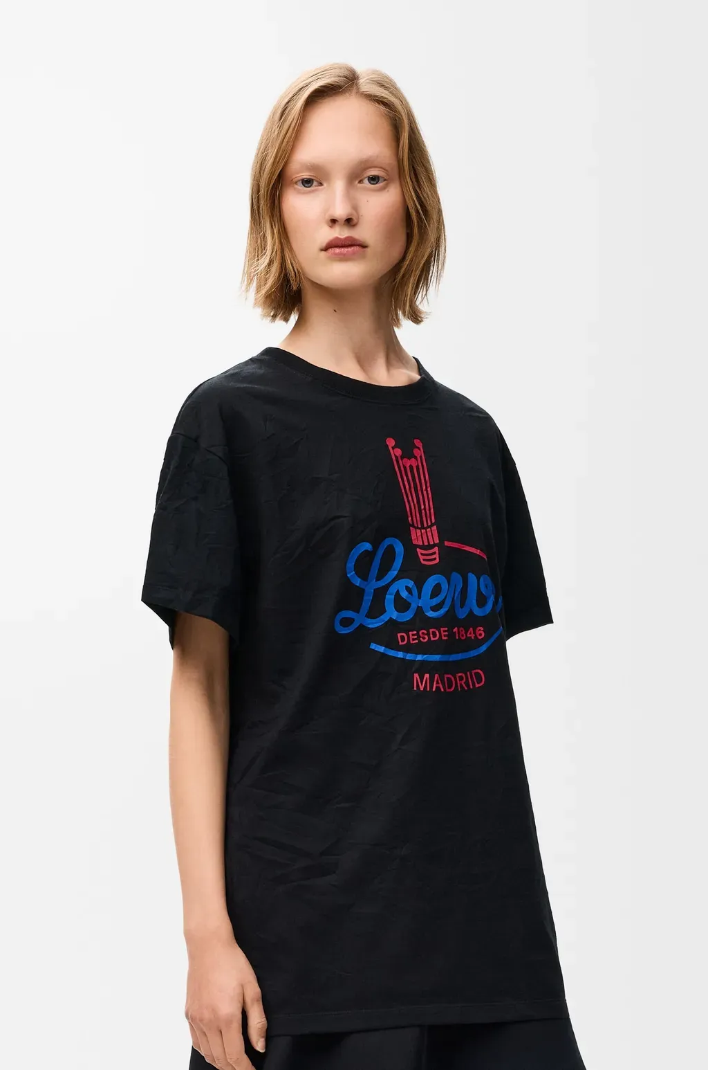 T-Shirt In Cotton Blend