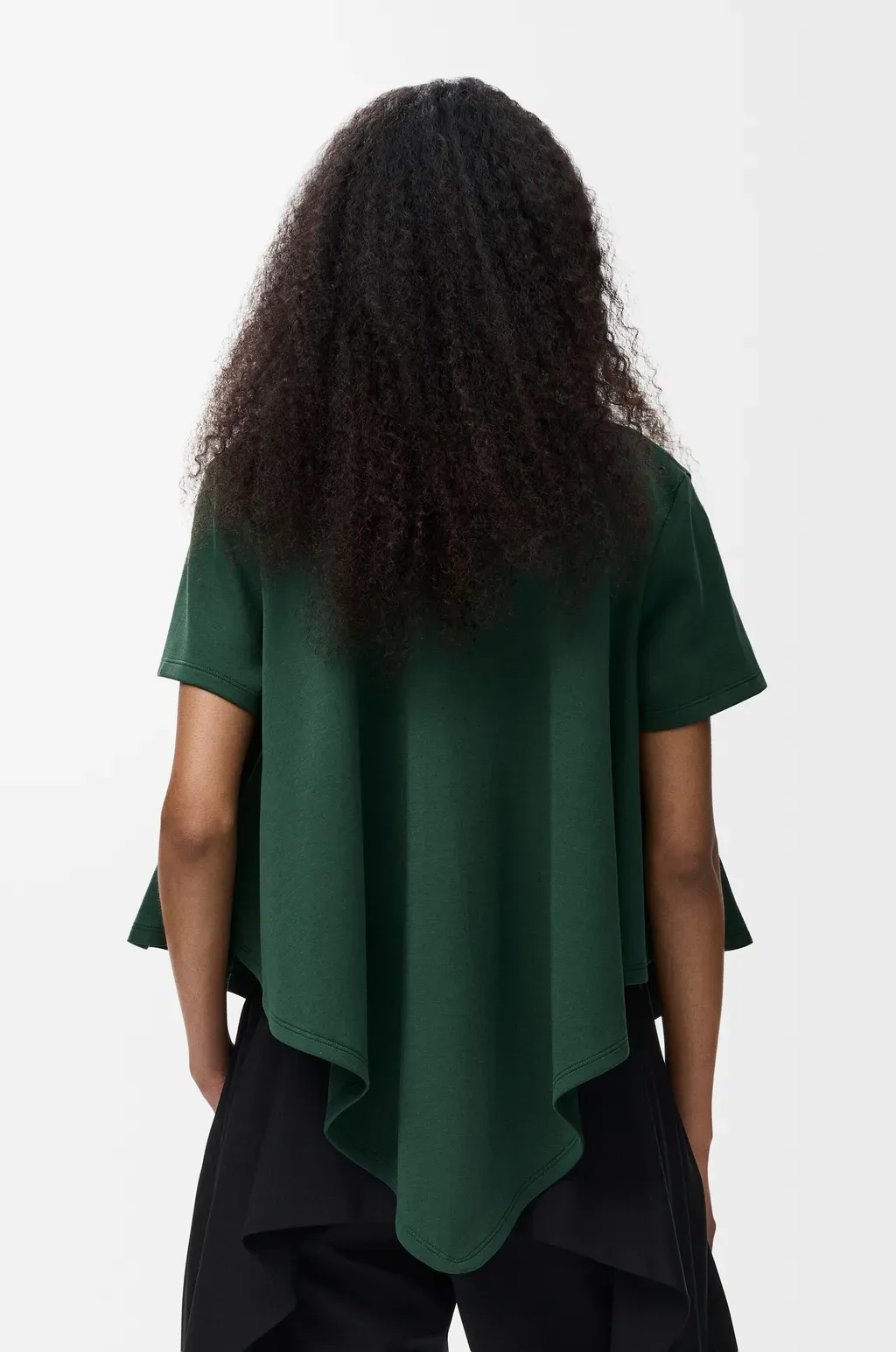 Cape T-Shirt In Cotton Blend
