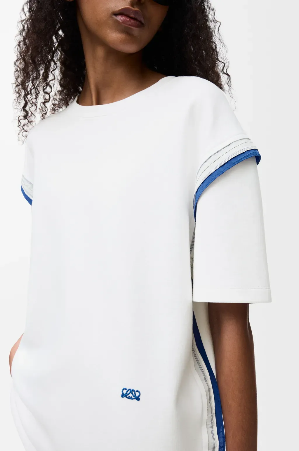 T-Shirt In Cotton Blend
