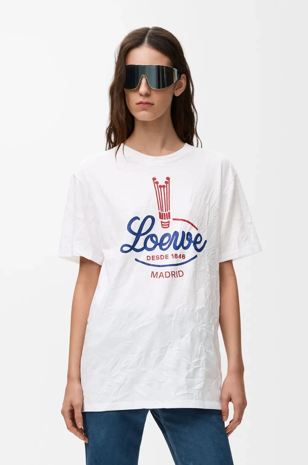 T-Shirt In Cotton Blend