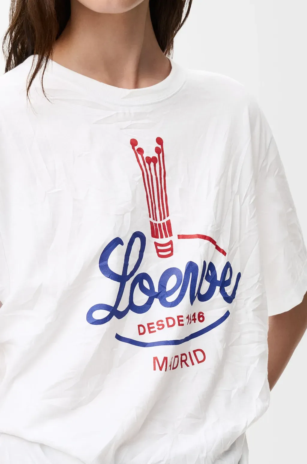 T-Shirt In Cotton Blend