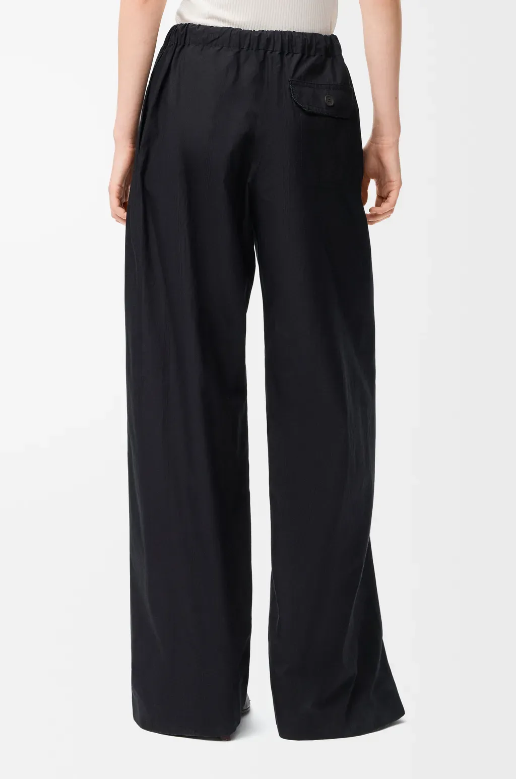 Pyjama Trousers In Silk And Cotton