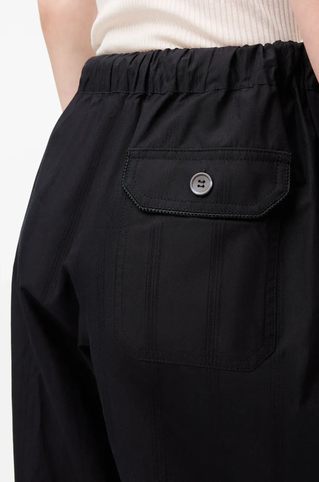 Pyjama Trousers In Silk And Cotton
