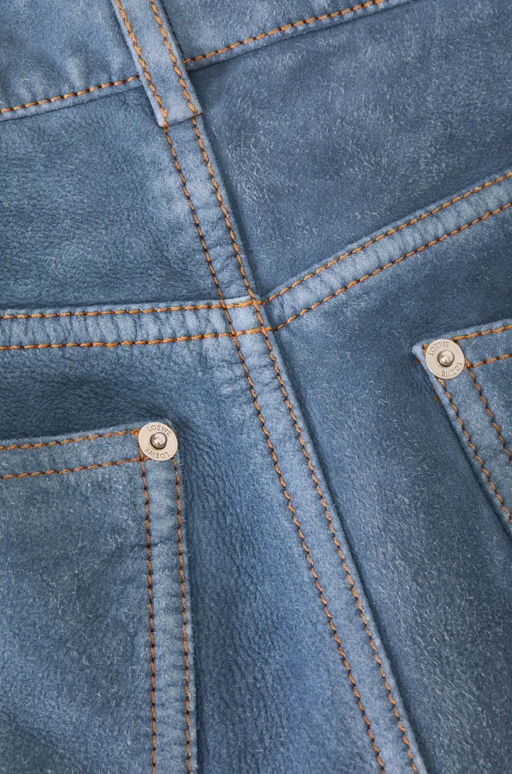 Trousers In Suede Goatskin