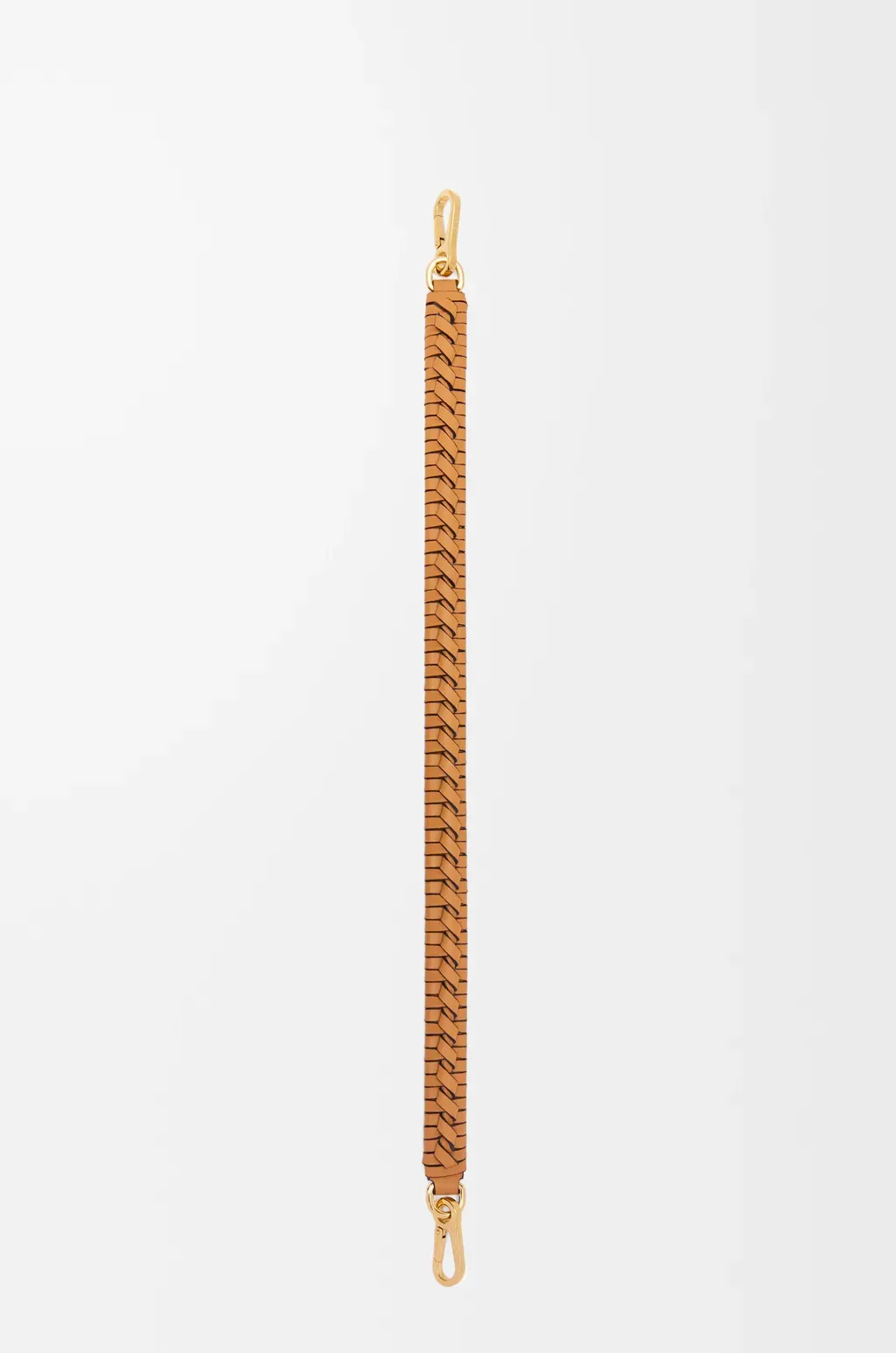 Woven Spiral Strap In Classic Calfskin