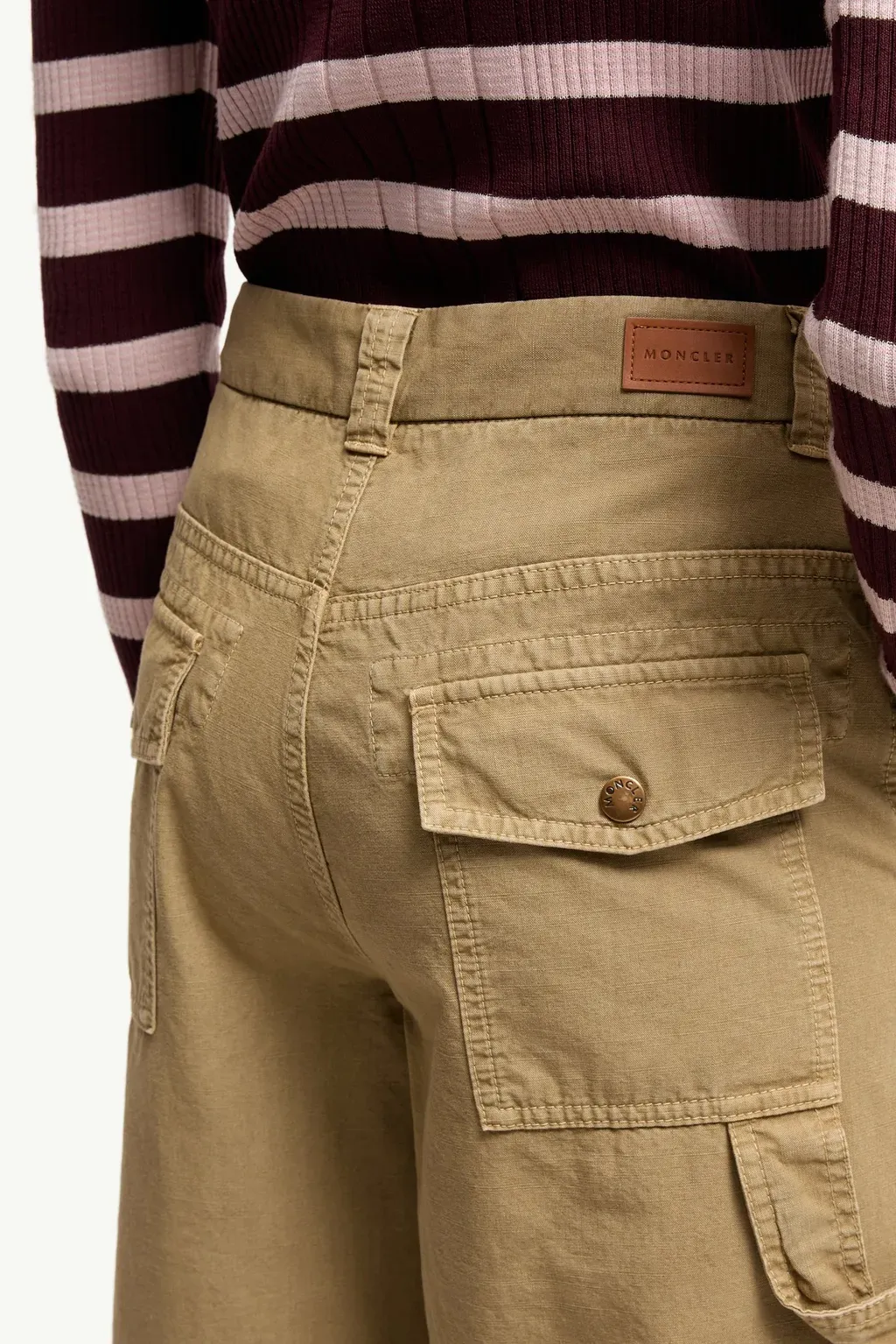 Cotton Wide Leg Trousers