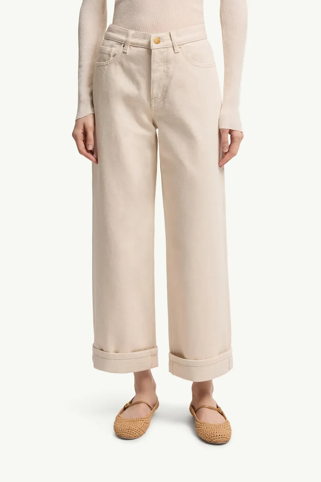 Cropped Jeans
