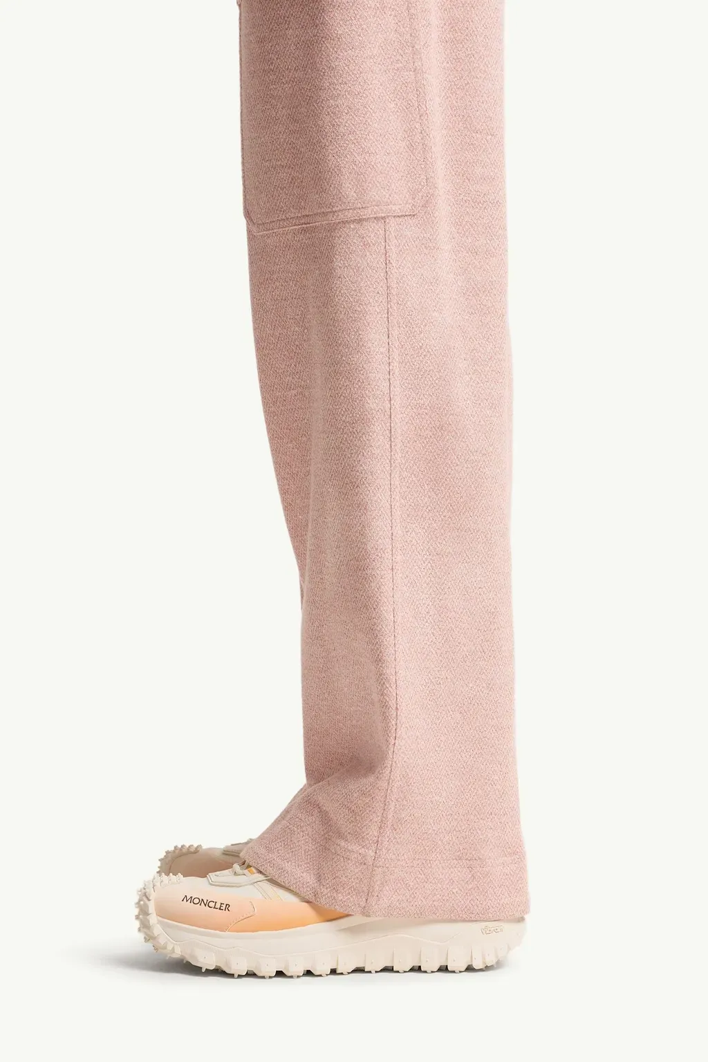 Linen & Cotton Blend Track Pants