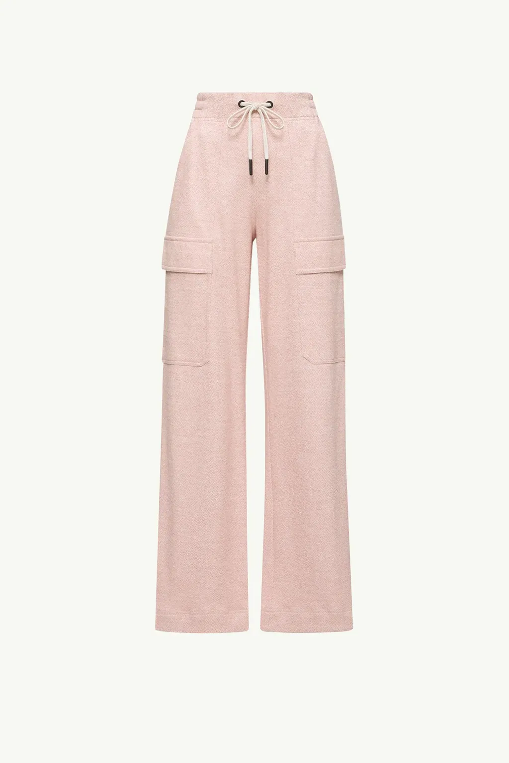 Linen & Cotton Blend Track Pants