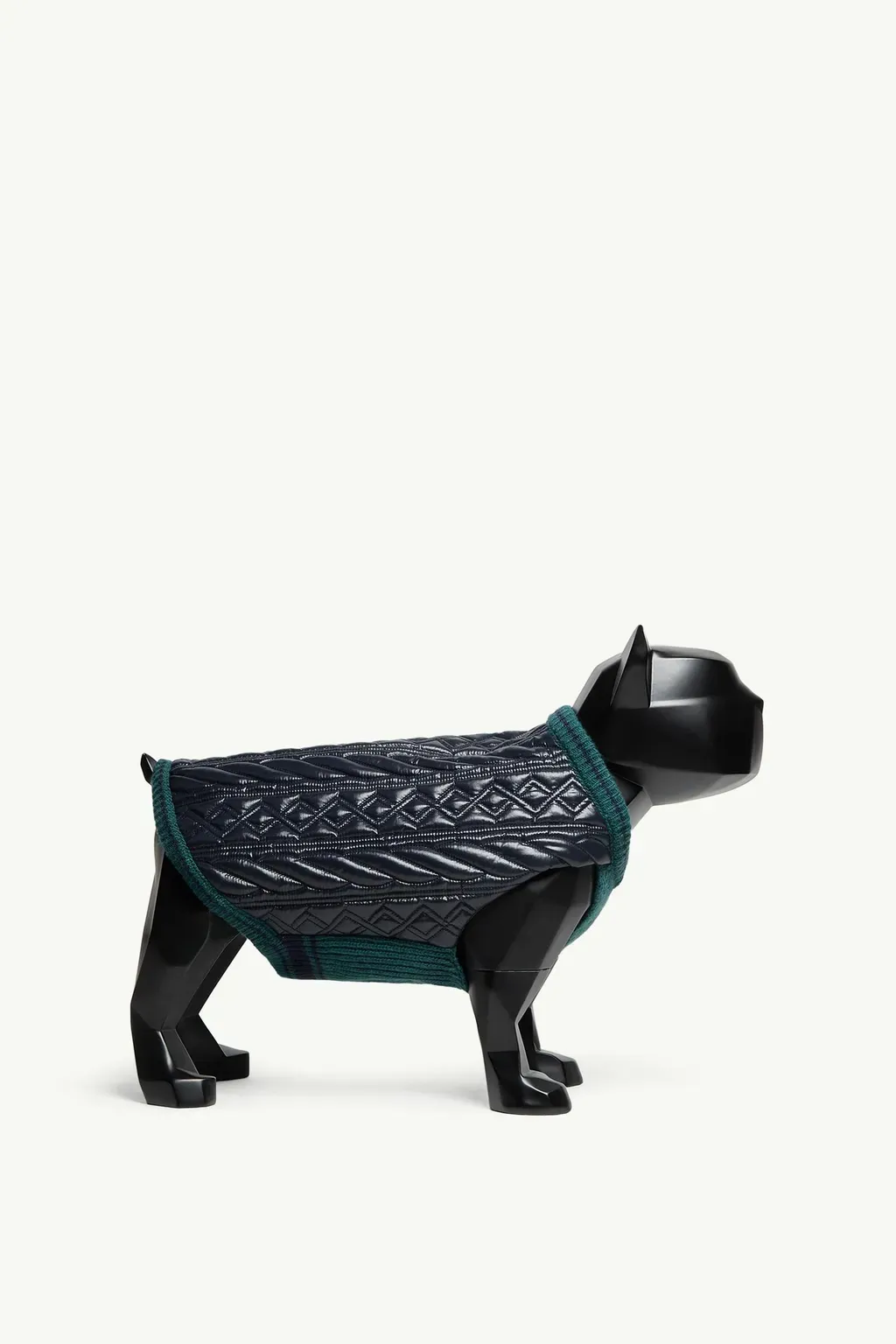 Wool-Trimmed Dog Gilet