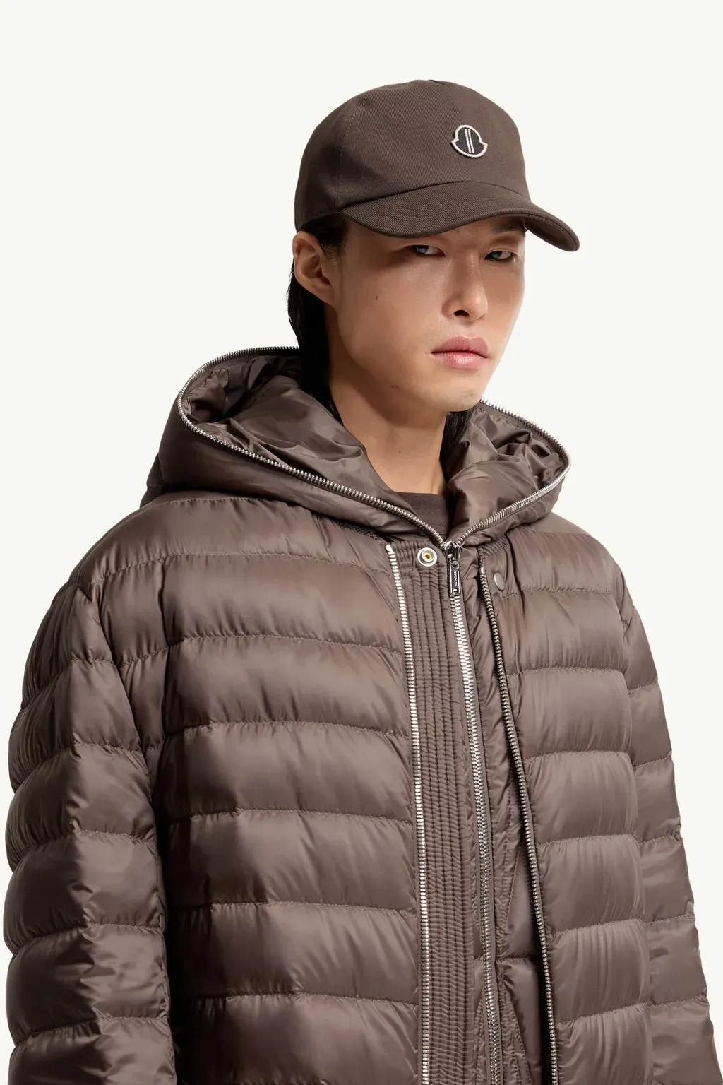 Moncler + Rick Owens Cotton Baseball Cap