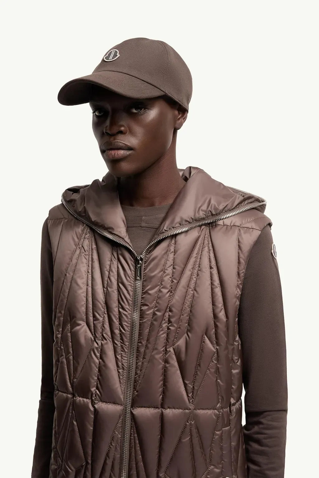 Moncler + Rick Owens Cotton Baseball Cap