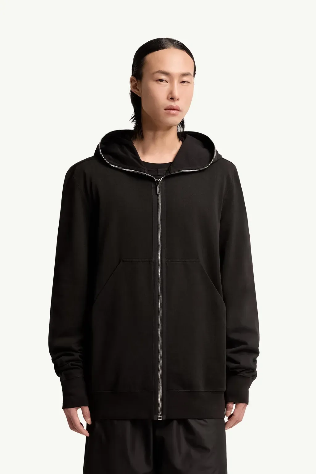 Moncler + Rick Owens Cotton Ziplock Hoodie