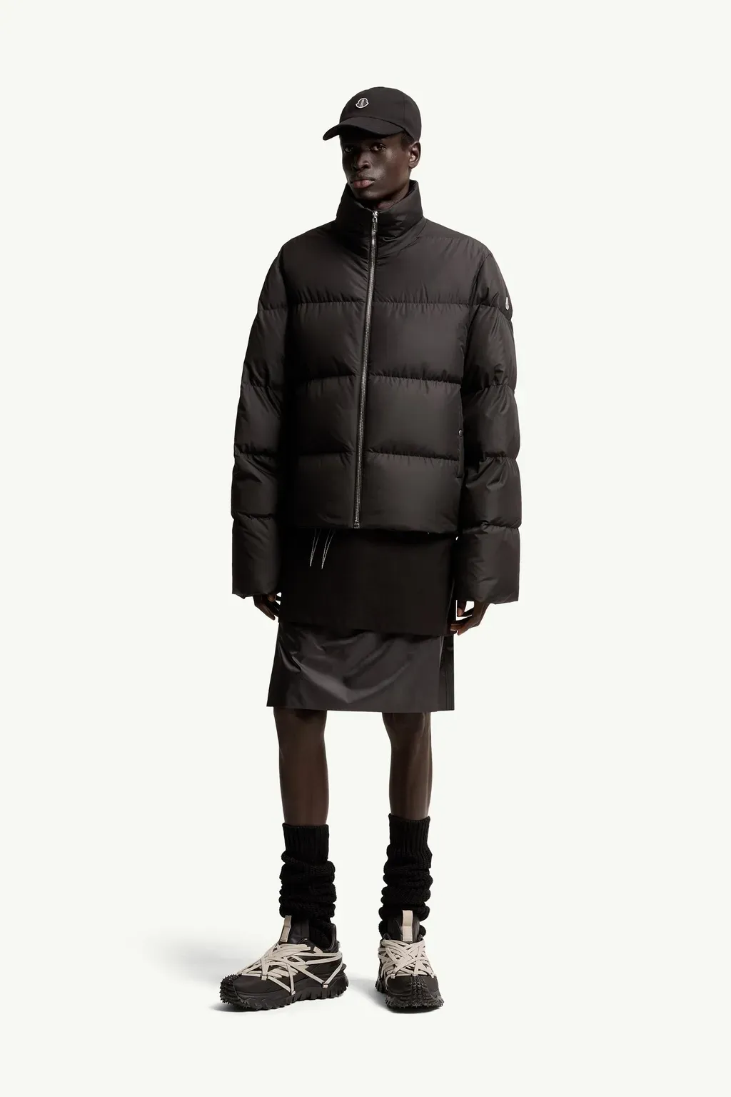 Moncler + Rick Owens Cyclopic Short Down Jacket