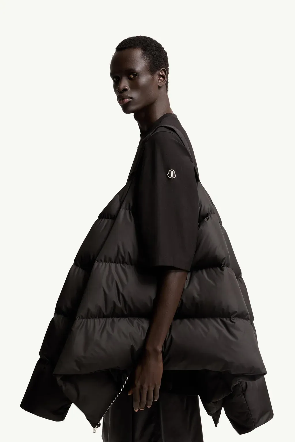 Moncler + Rick Owens Cyclopic Short Down Jacket