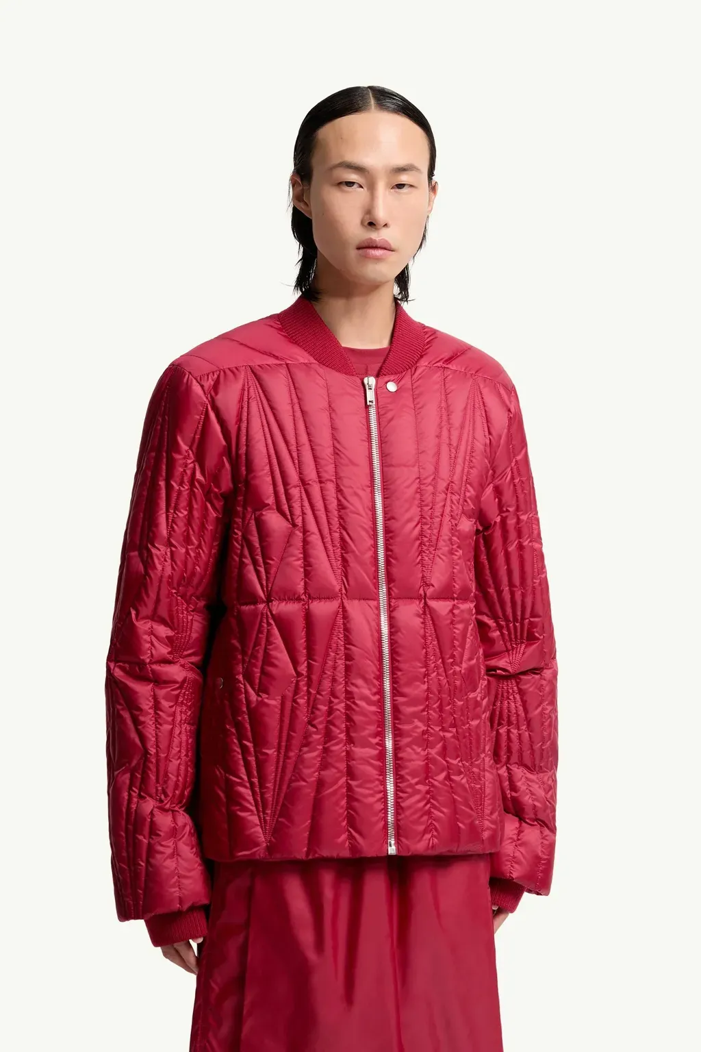 Moncler + Rick Owens Geocamo Flight Down Bomber Jacket