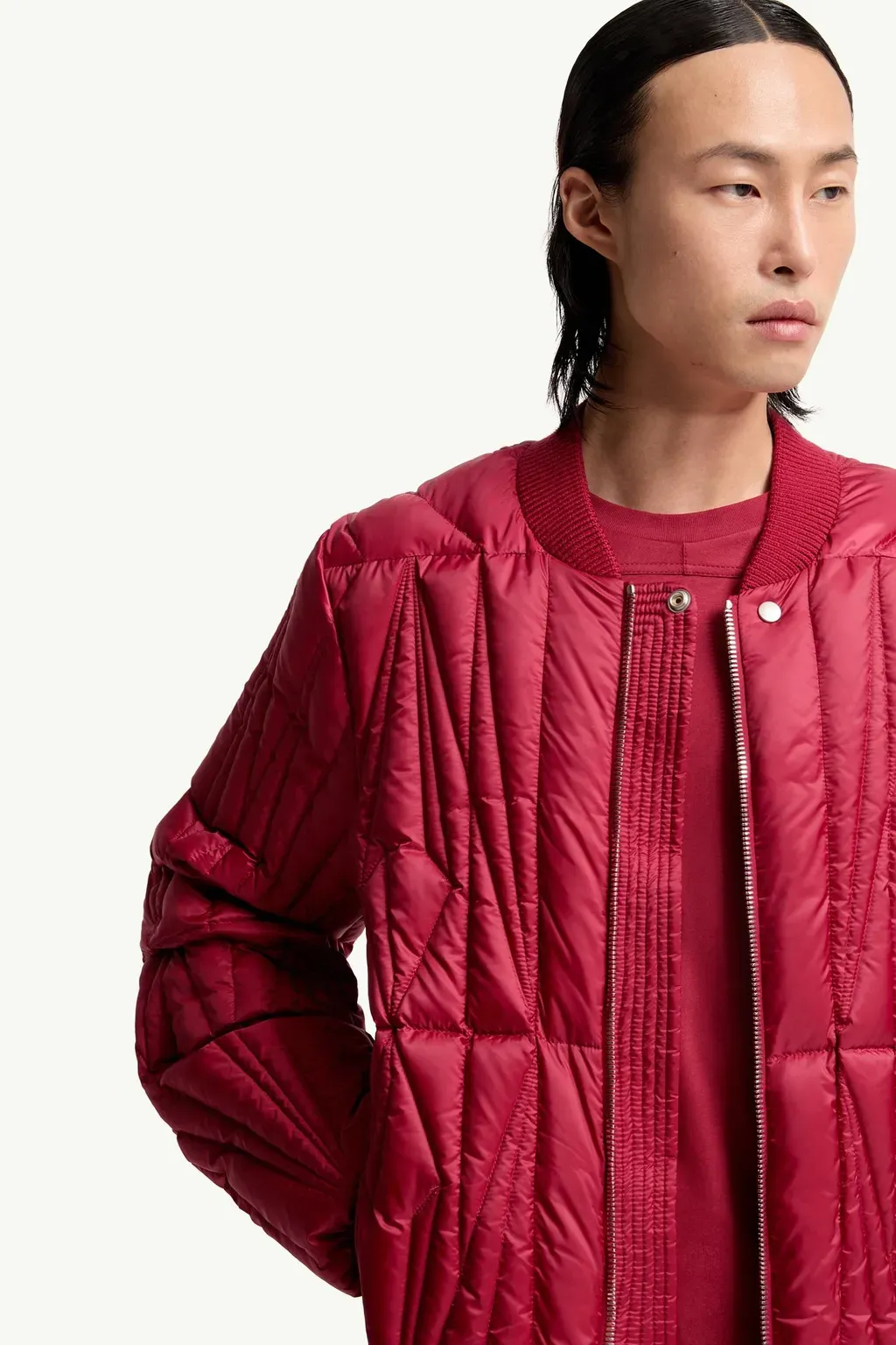 Moncler + Rick Owens Geocamo Flight Down Bomber Jacket