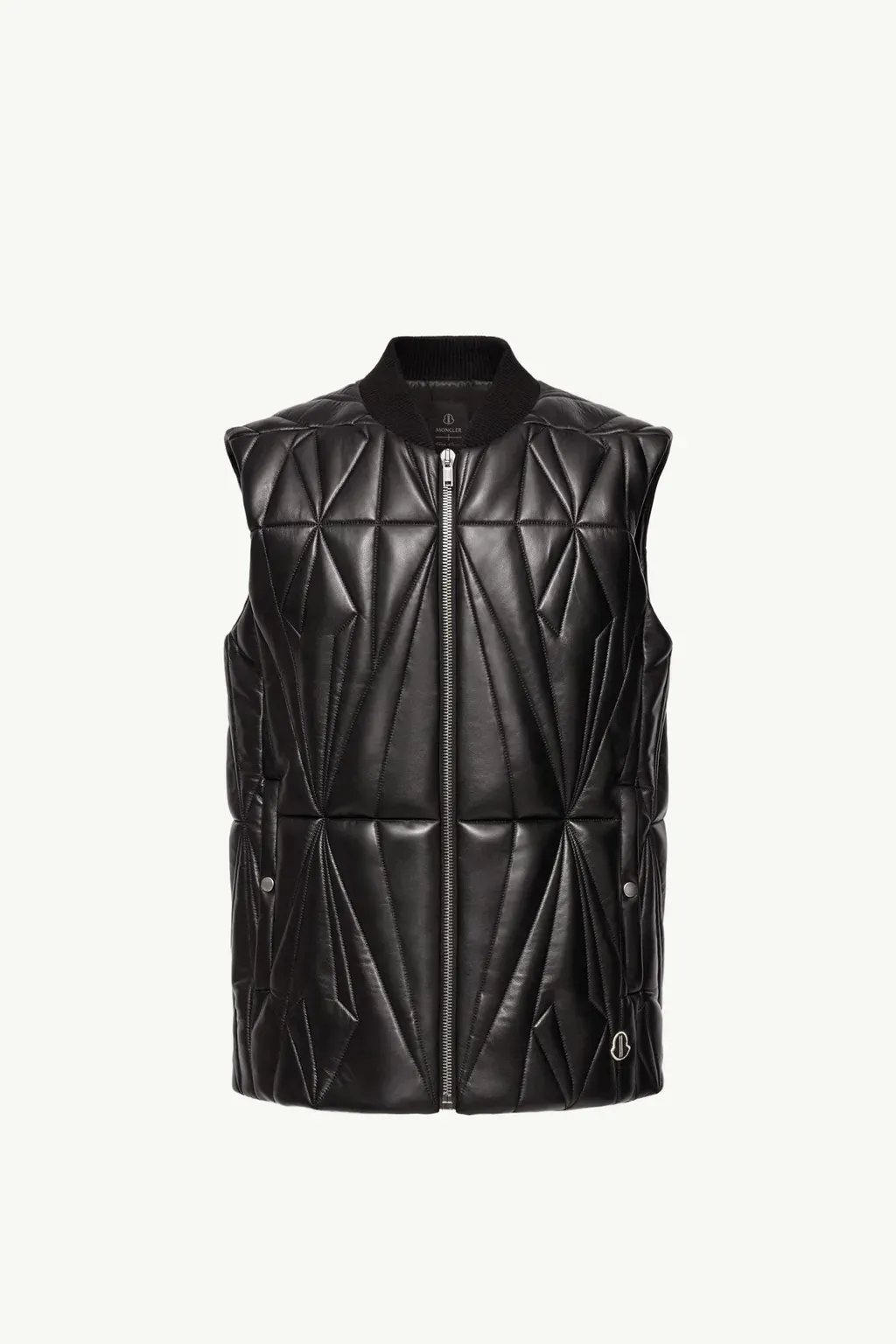 Moncler + Rick Owens Geocamo Flight Nappa Leather Gilet