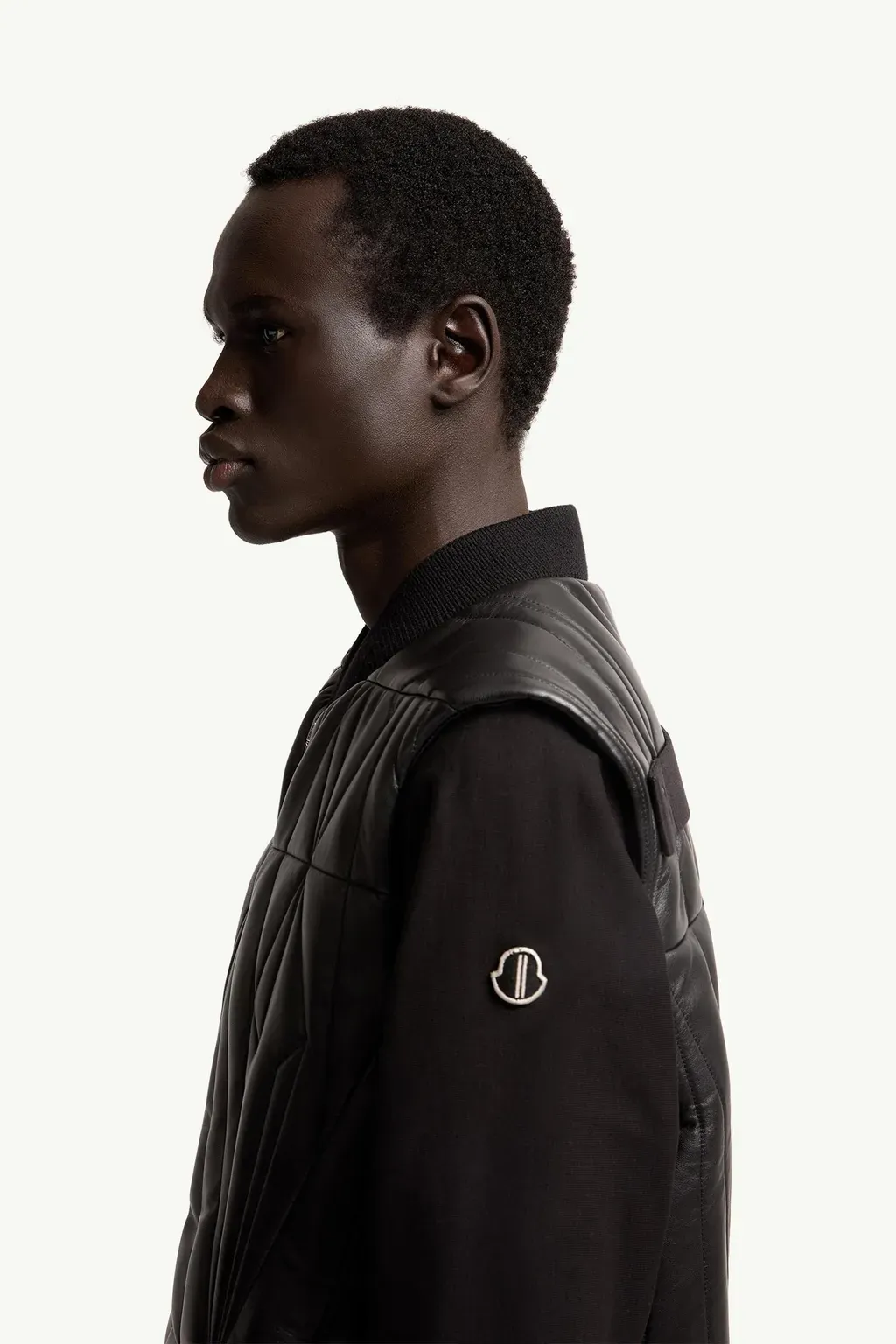 Moncler + Rick Owens Geocamo Flight Nappa Leather Gilet
