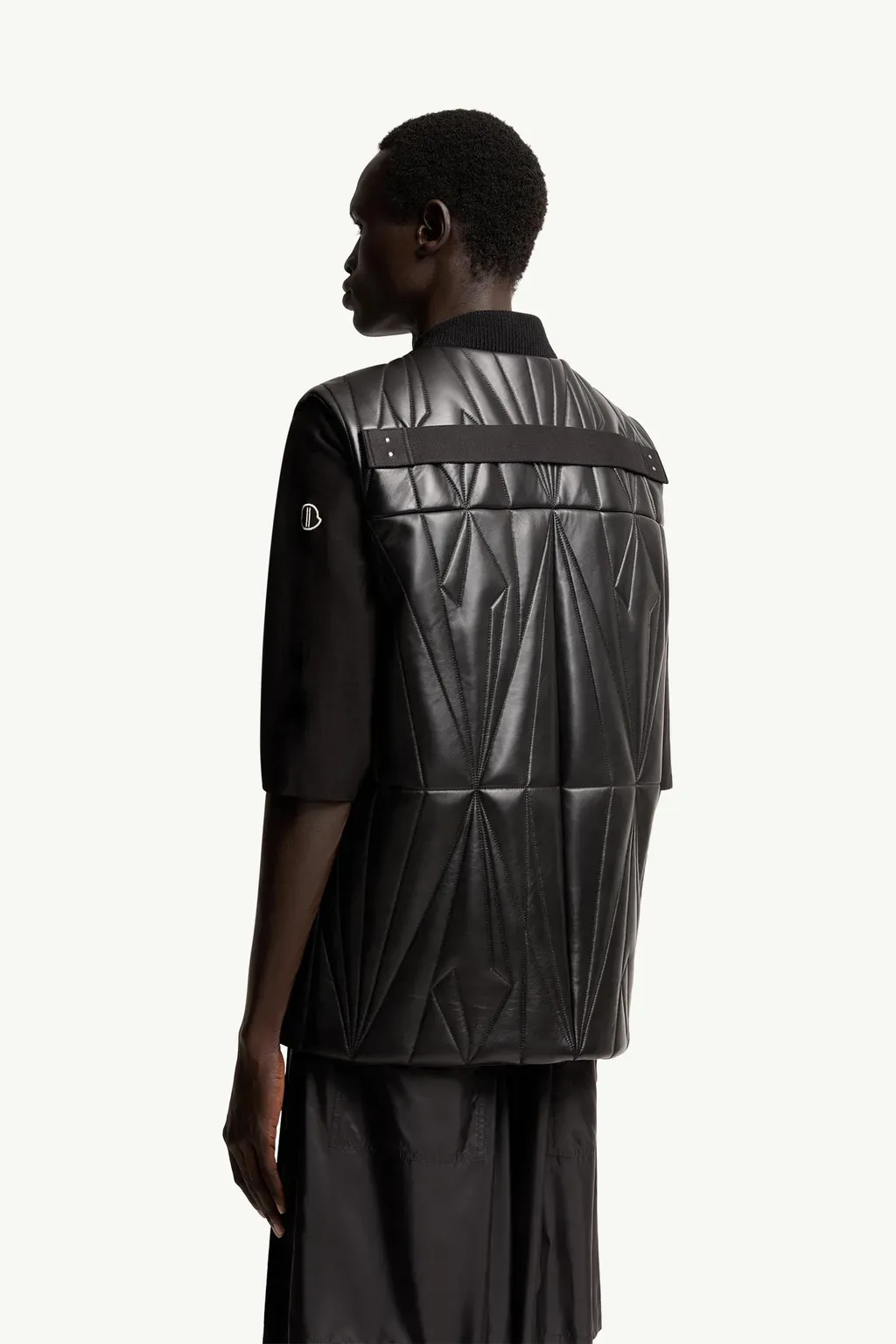 Moncler + Rick Owens Geocamo Flight Nappa Leather Gilet