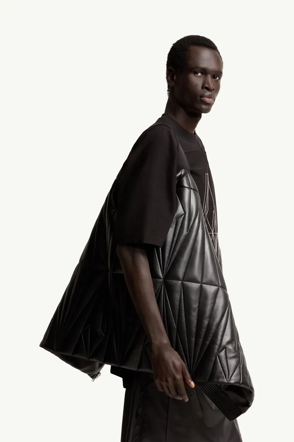 Moncler + Rick Owens Geocamo Flight Nappa Leather Gilet