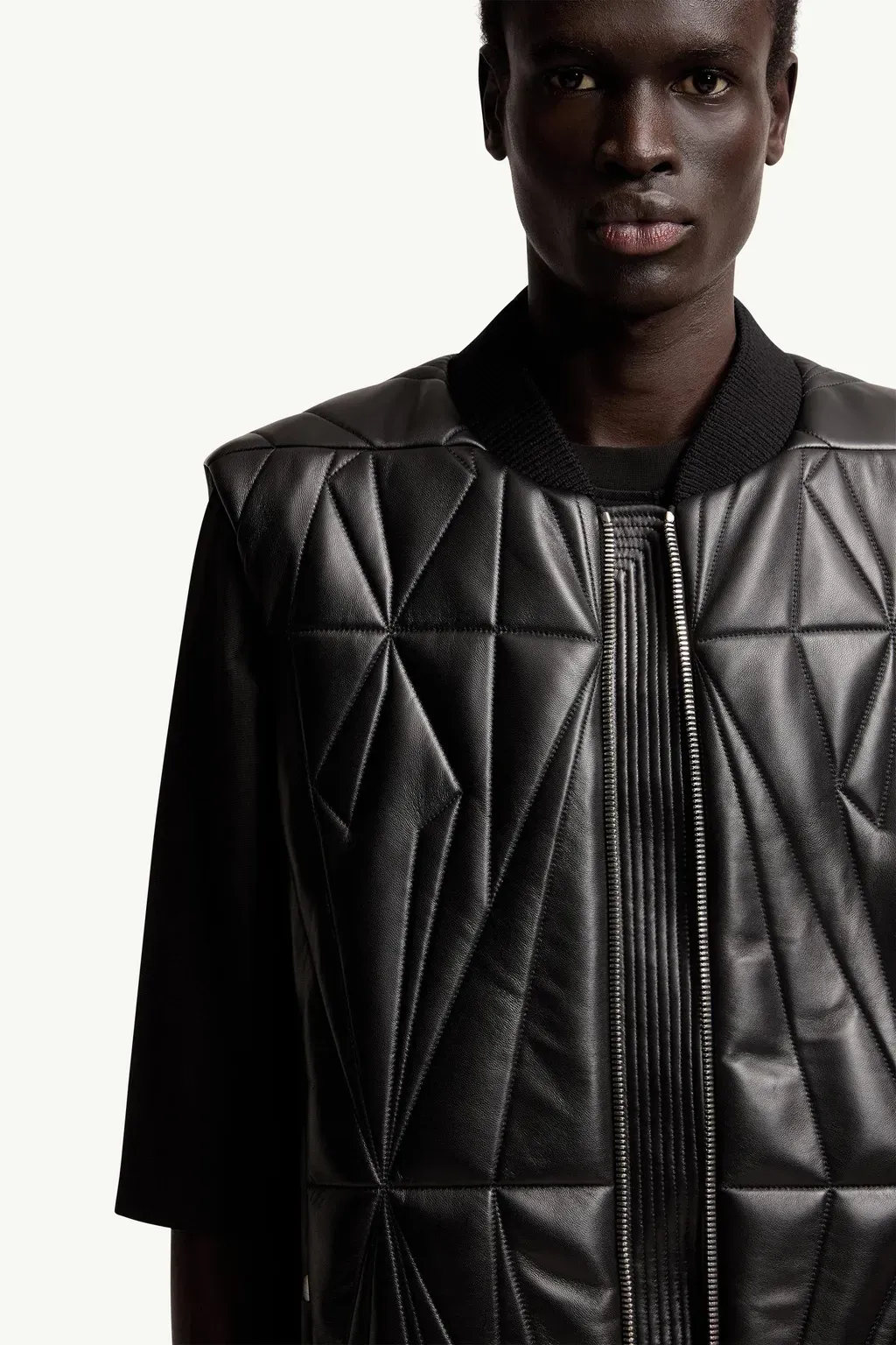 Moncler + Rick Owens Geocamo Flight Nappa Leather Gilet