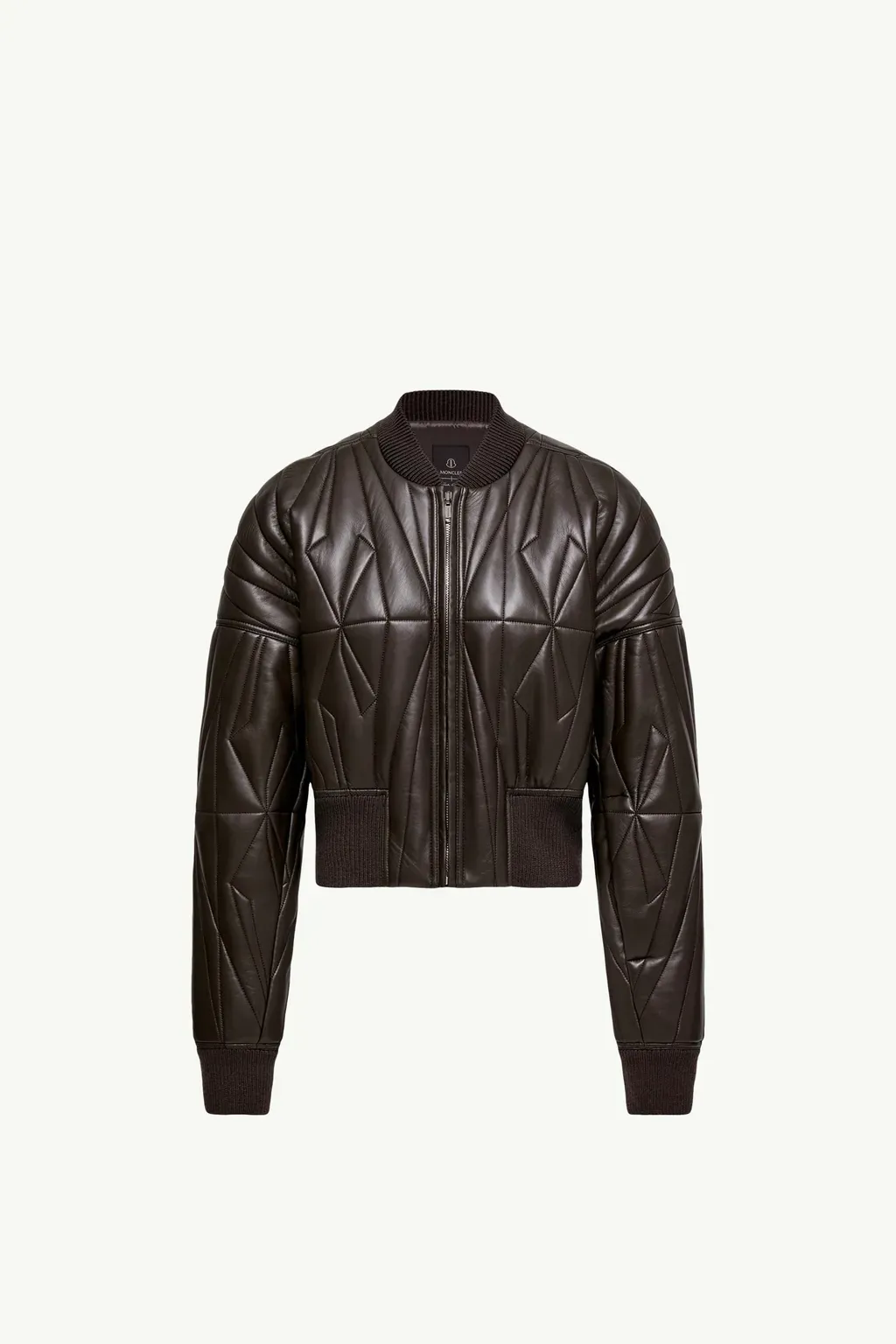 Moncler + Rick Owens Geocamo Nappa Leather Bomber Jacket