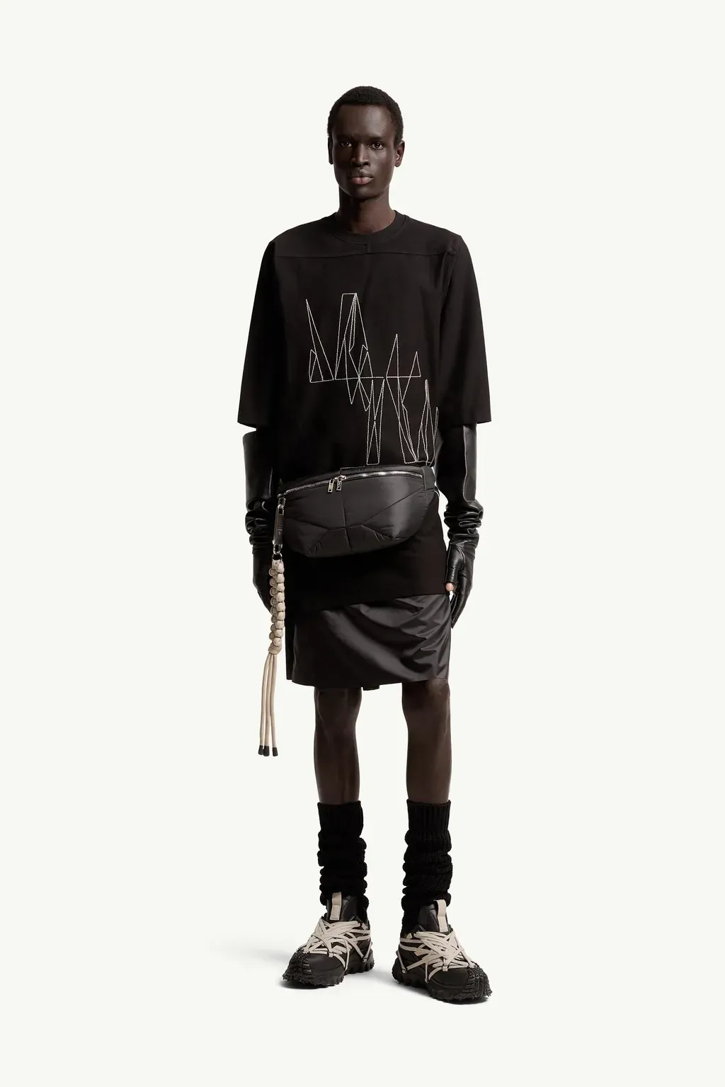 Moncler + Rick Owens Jumbo Cotton T-Shirt