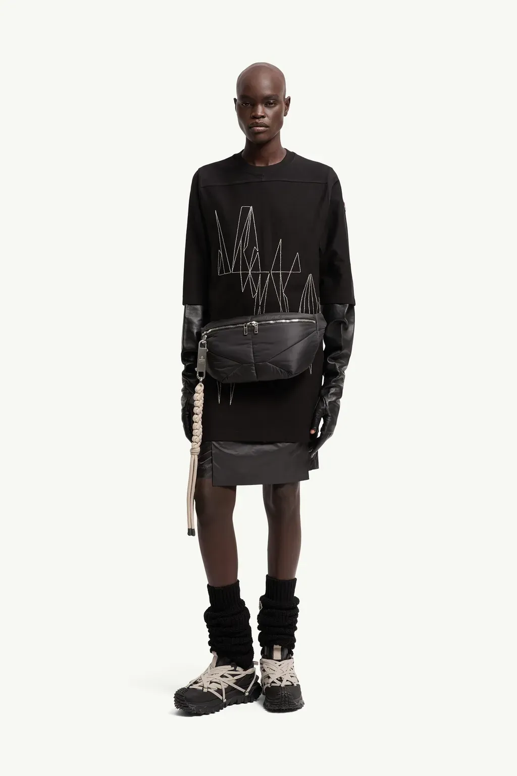 Moncler + Rick Owens Jumbo Cotton T-Shirt