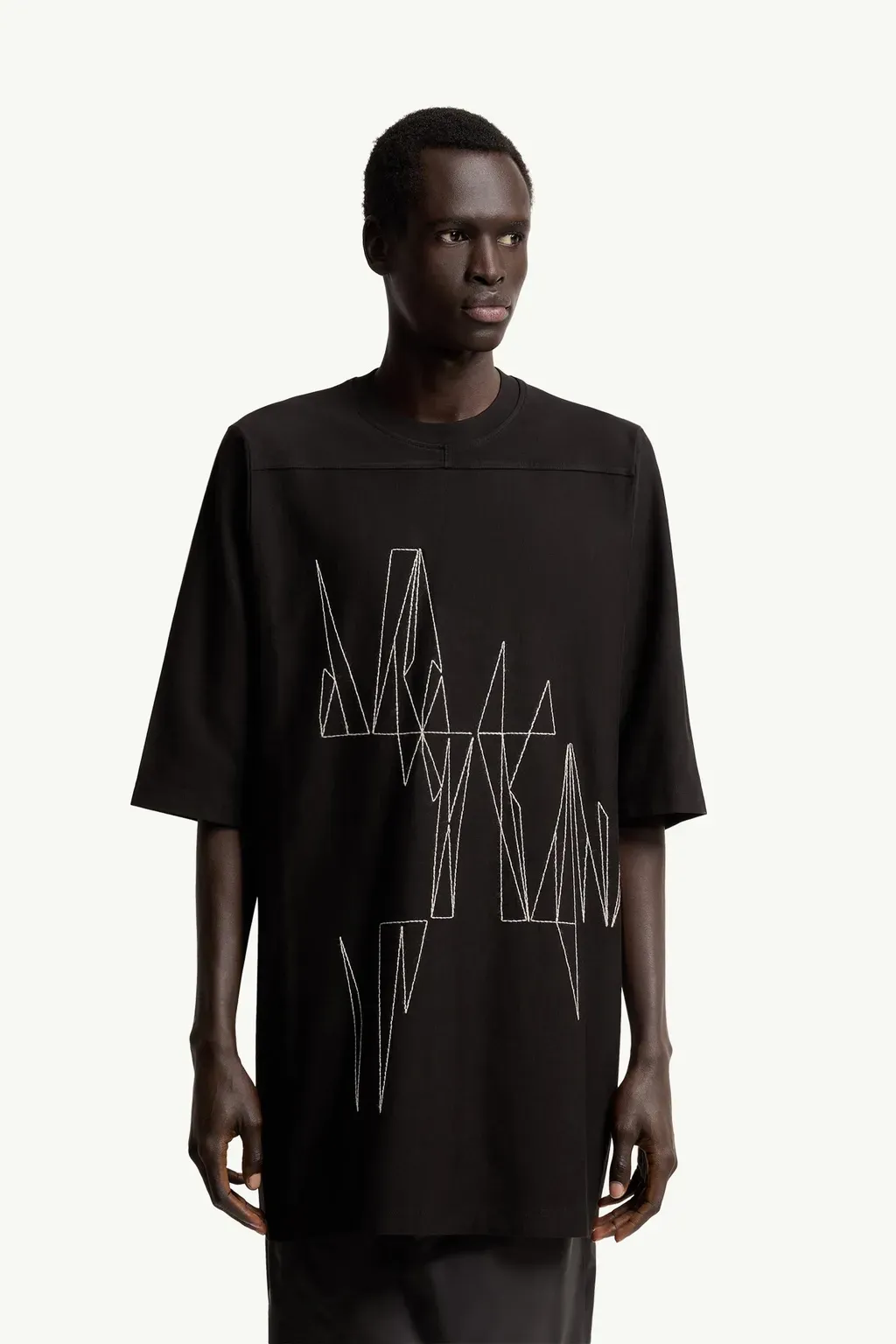 Moncler + Rick Owens Jumbo Cotton T-Shirt