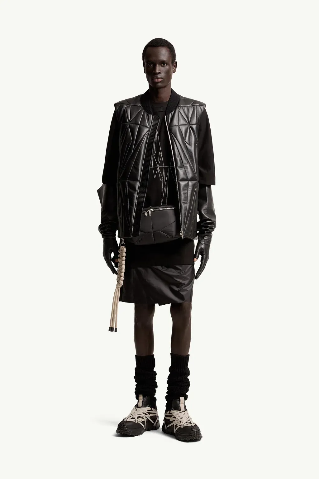 Moncler + Rick Owens Kiltshorts Skort