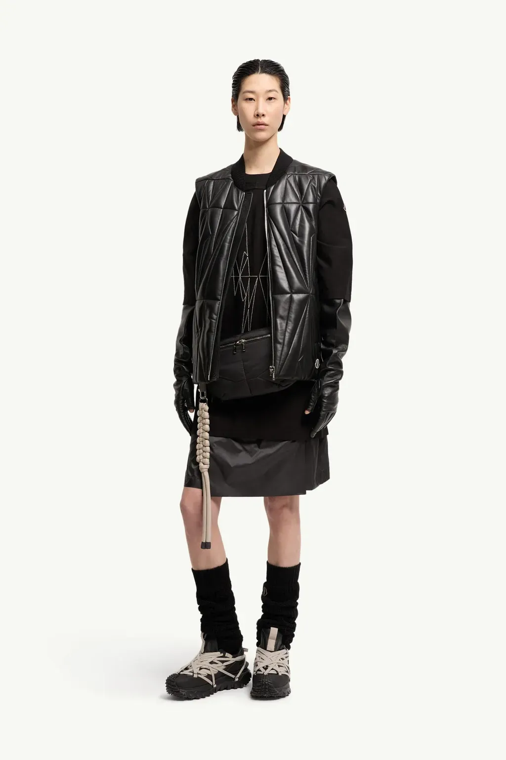 Moncler + Rick Owens Kiltshorts Skort