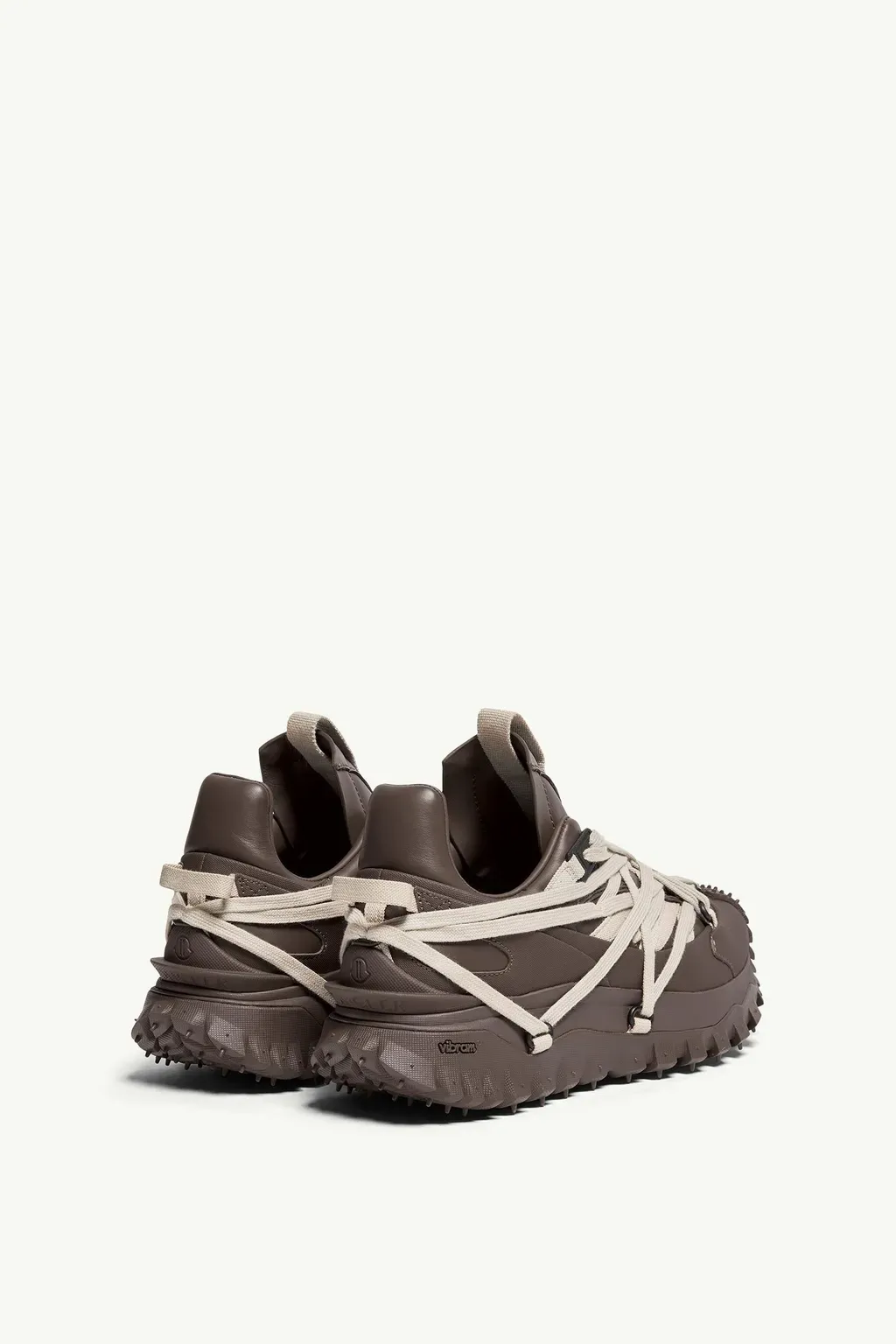 Moncler + Rick Owens Trailgrip Megalace Leather Trainers