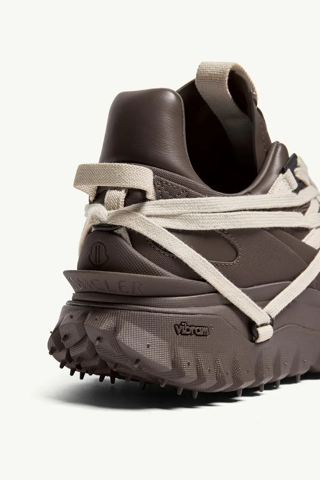Moncler + Rick Owens Trailgrip Megalace Leather Trainers