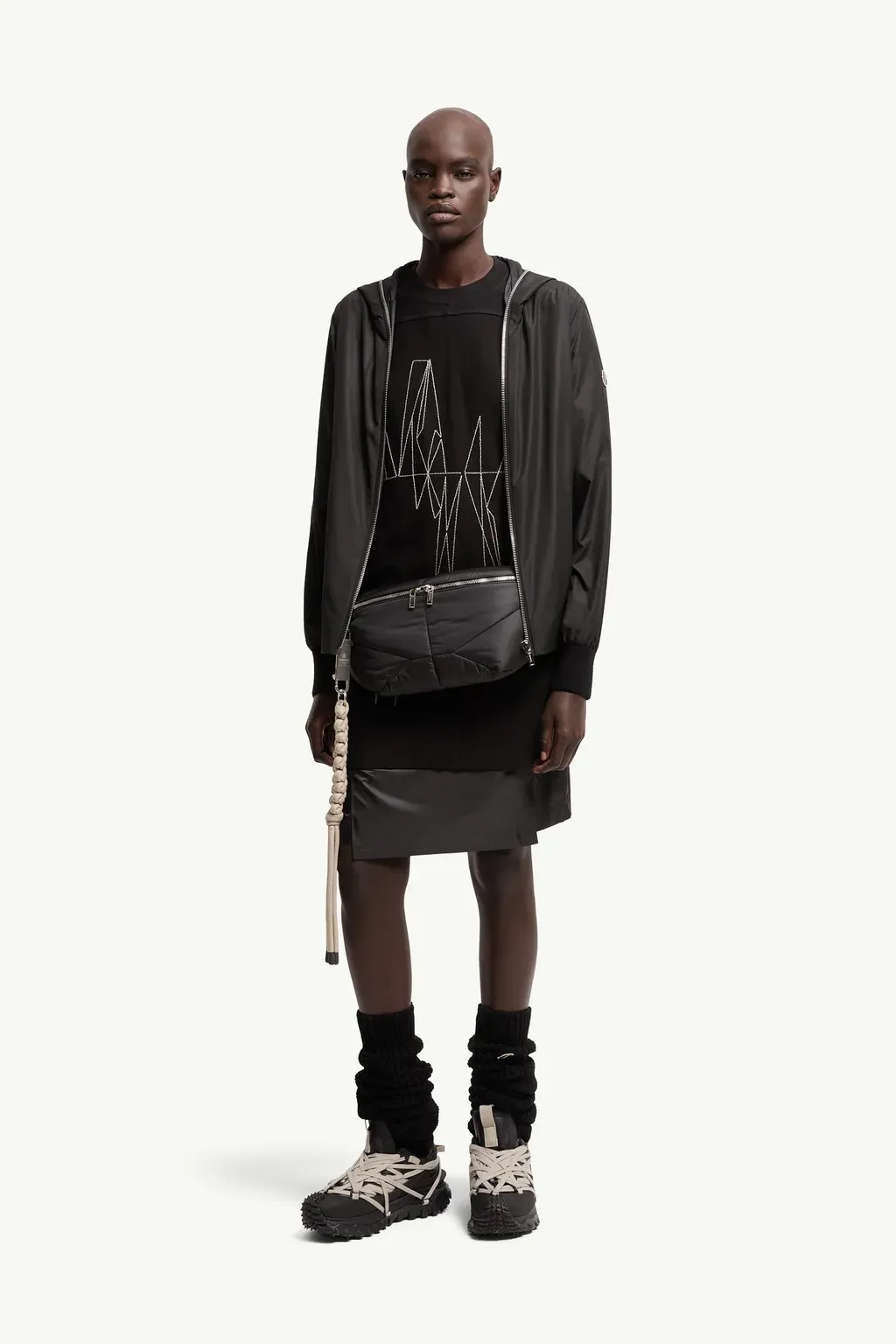 Moncler + Rick Owens Ziplock Windbreaker