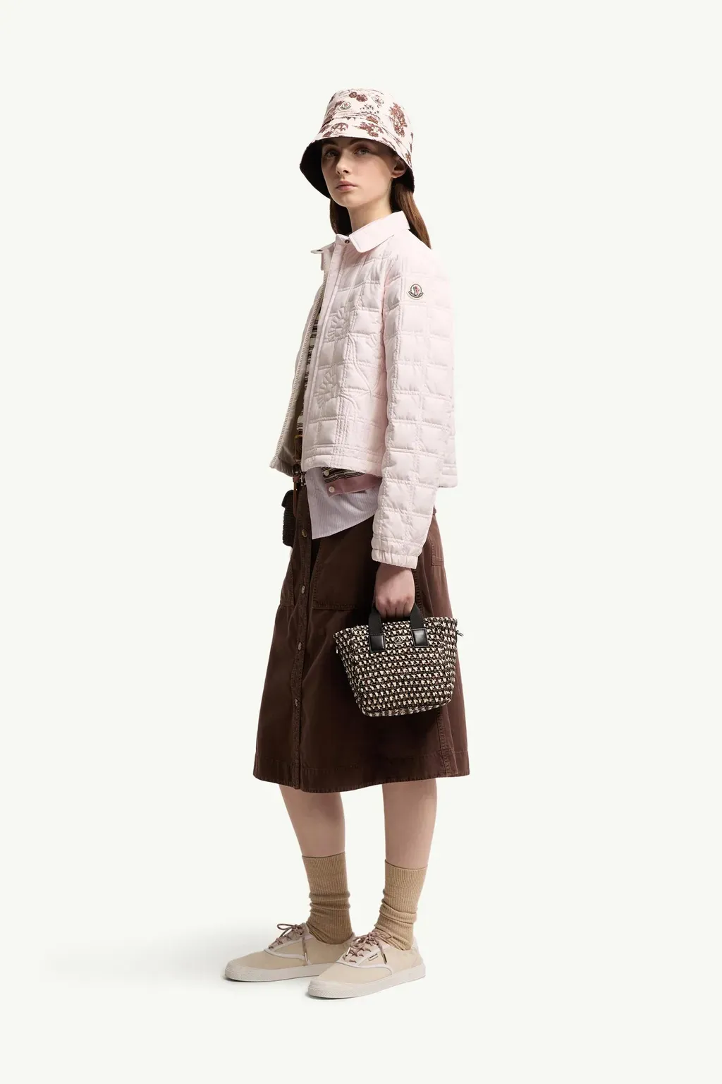 Micro Caradoc Raffia Tote Bag
