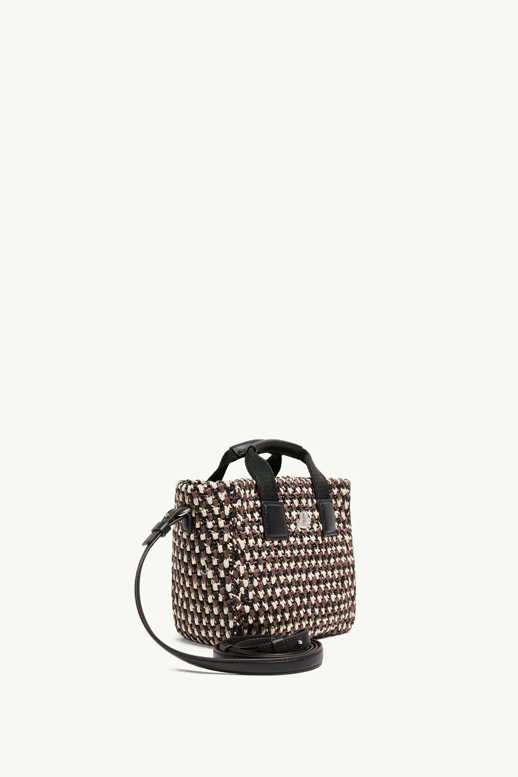 Micro Caradoc Raffia Tote Bag