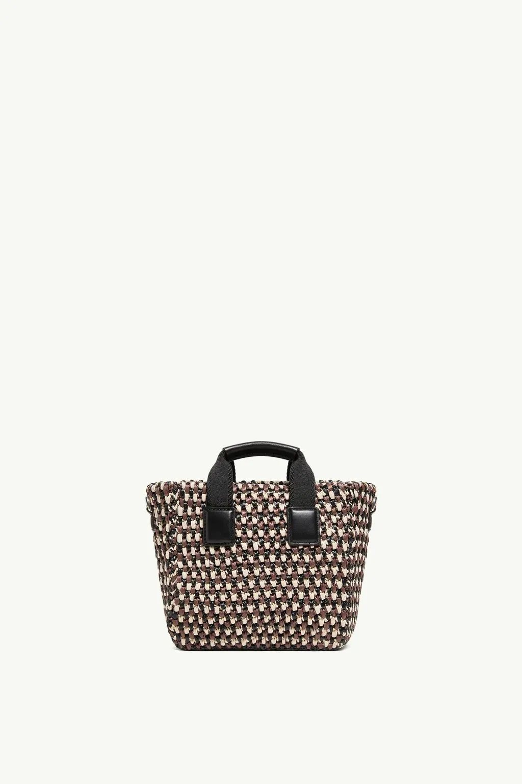 Micro Caradoc Raffia Tote Bag
