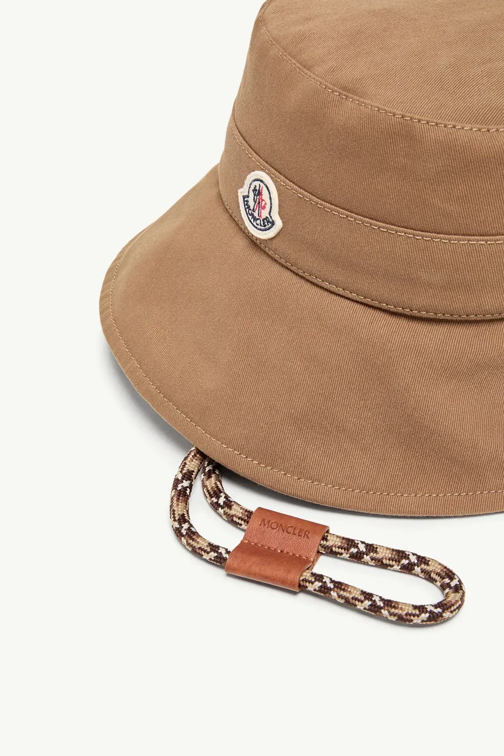 Logo Cotton Gabardine Bucket Hat