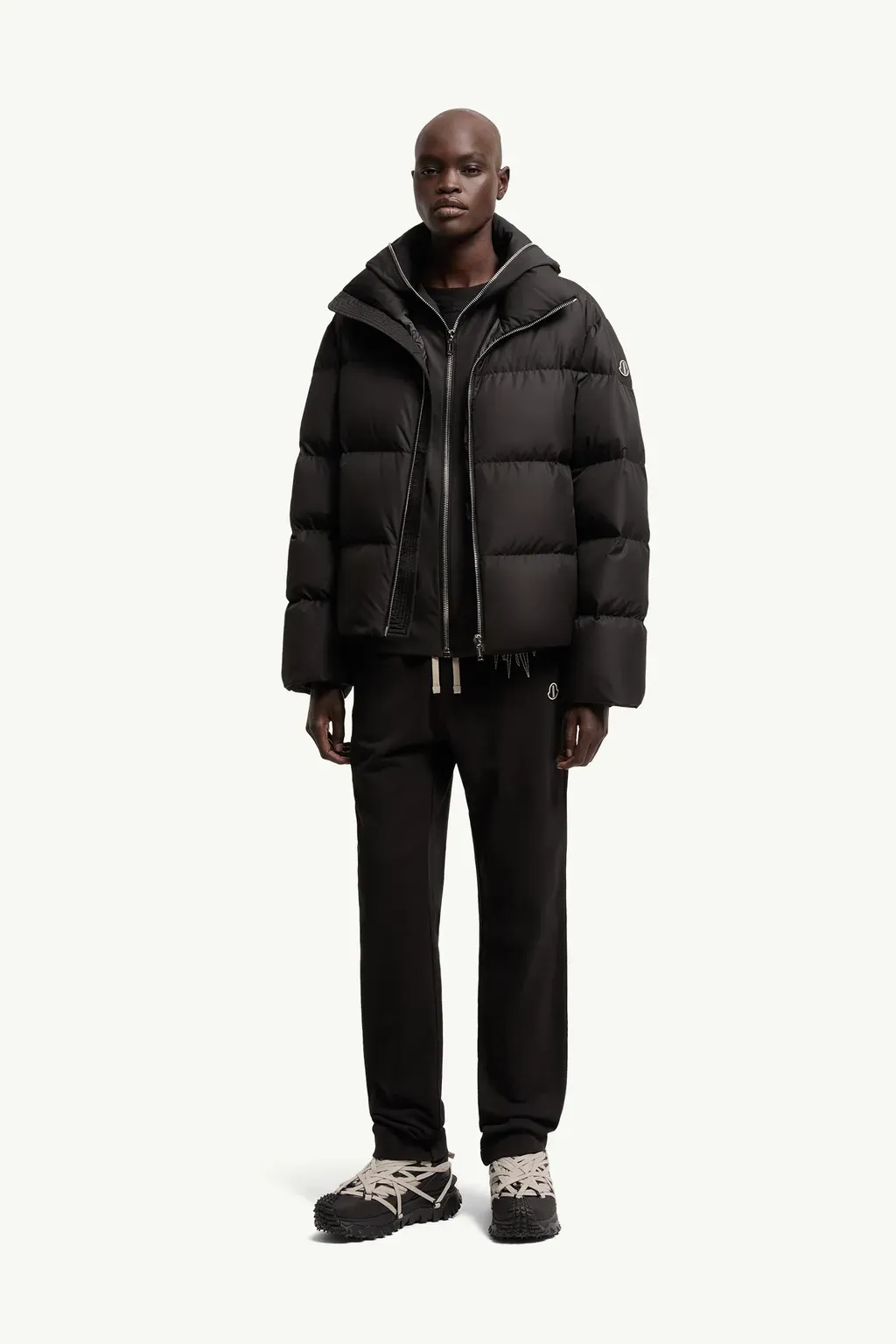 Moncler + Rick Owens Cotton Track Pants