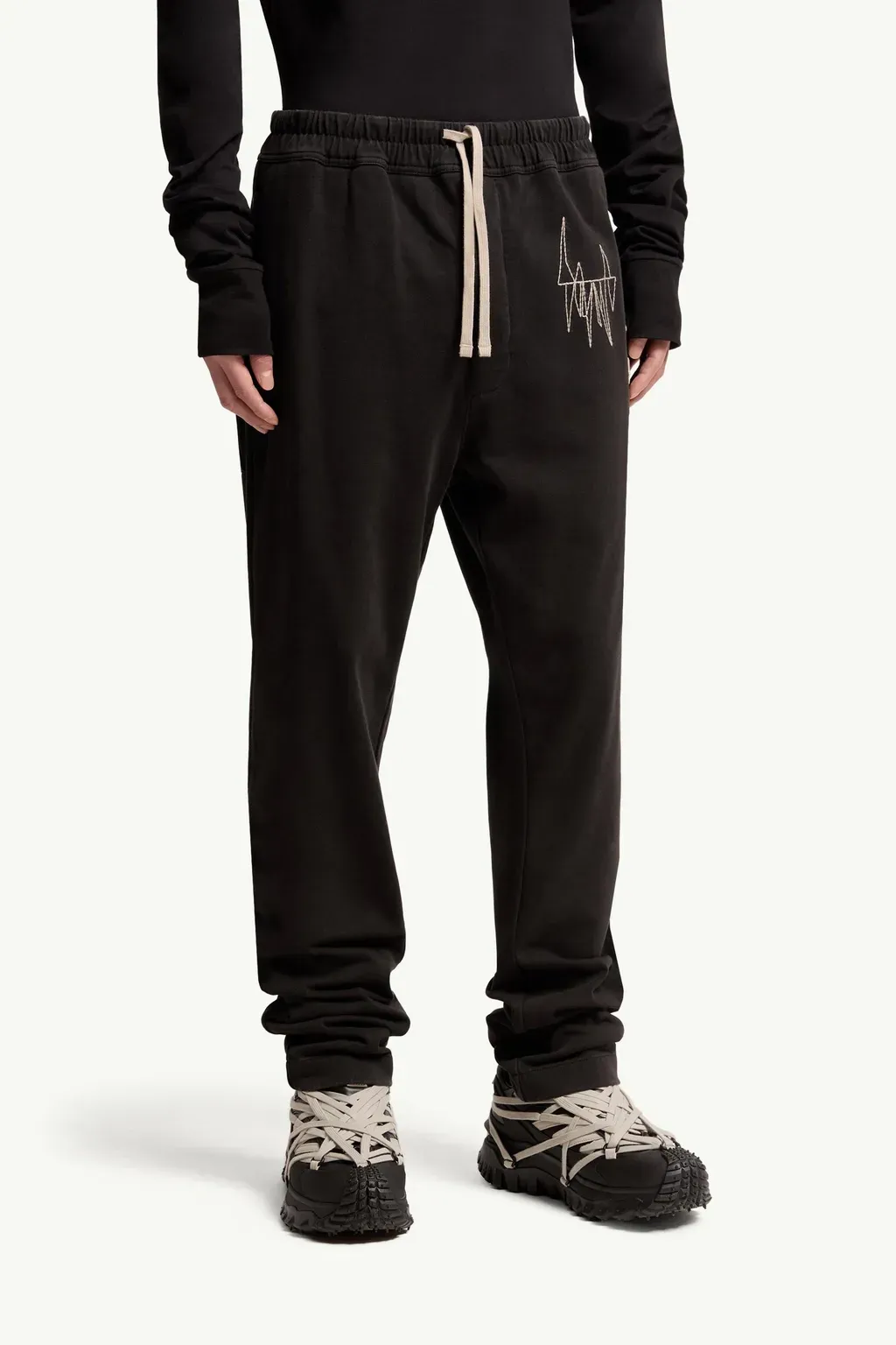 Moncler + Rick Owens Cotton Track Pants
