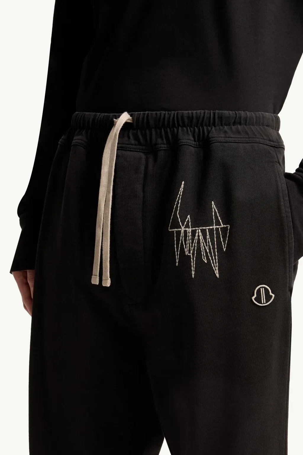 Moncler + Rick Owens Cotton Track Pants