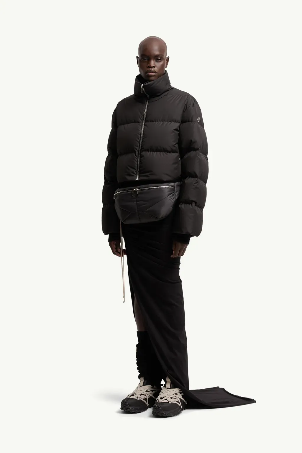 Moncler + Rick Owens Cyclopic Short Down Jacket