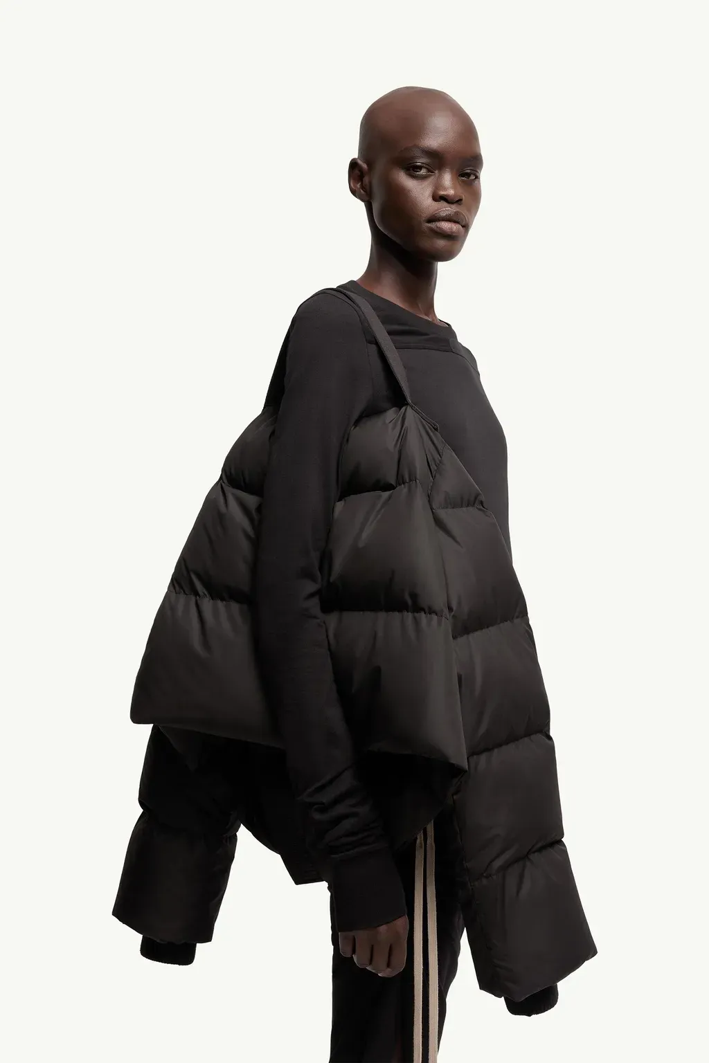 Moncler + Rick Owens Cyclopic Short Down Jacket