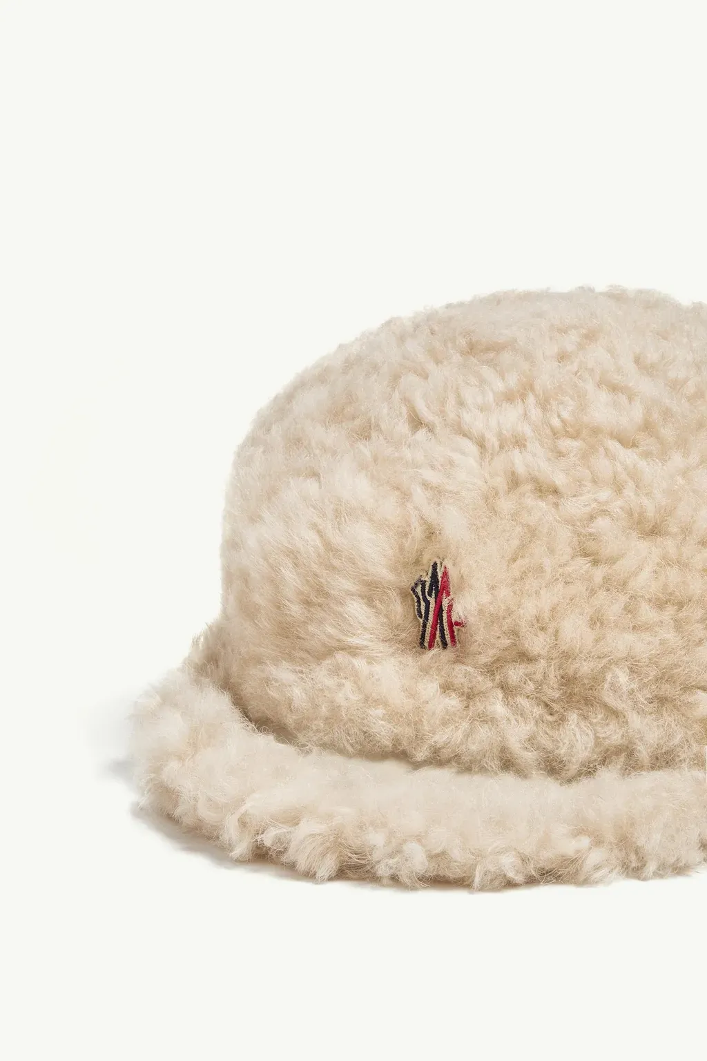 Shearling & Gore-Tex Trim Cap